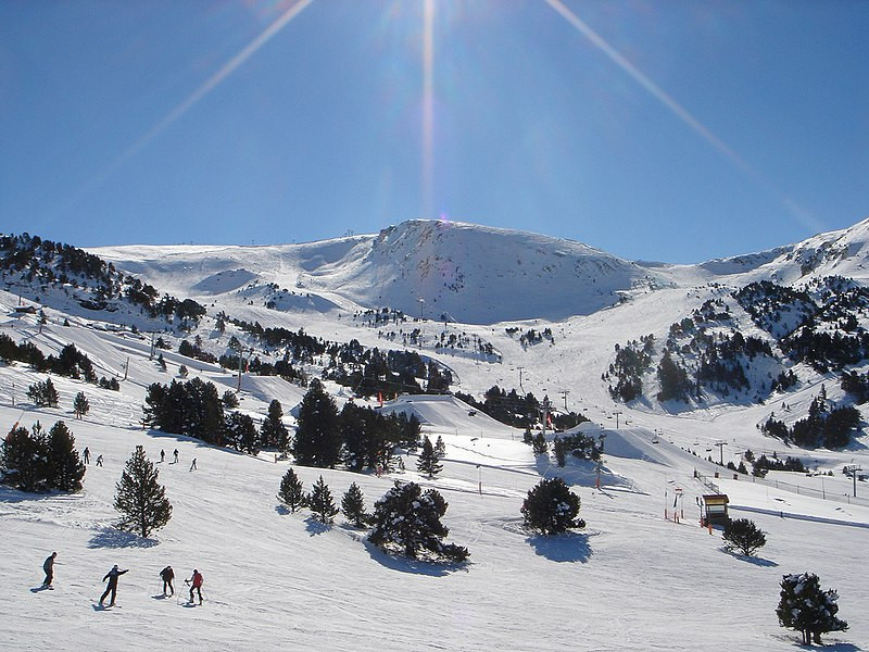 Slopes at Grandvalira.
