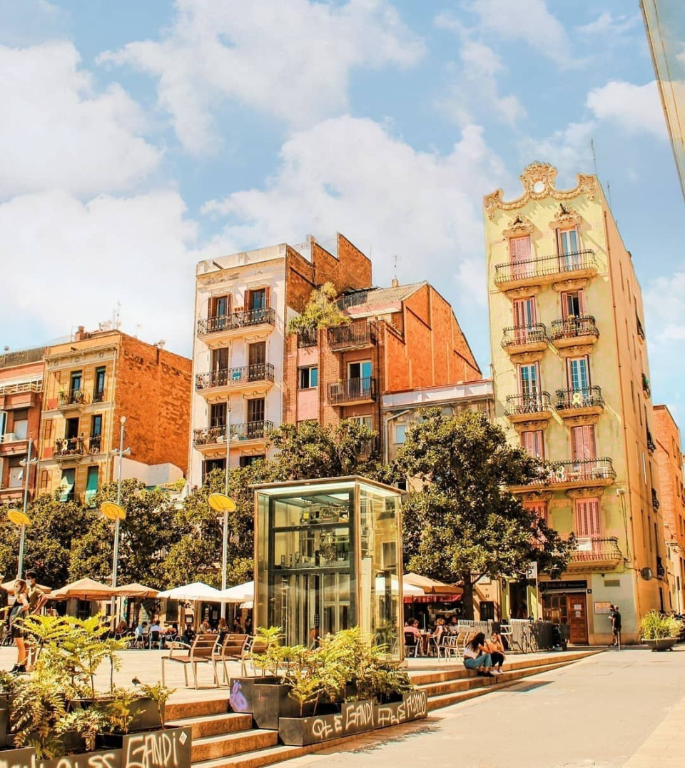 Plaç del Sol in Gràcia.