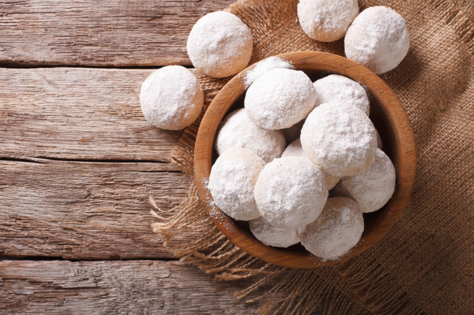 Polvorones and Mantecados.