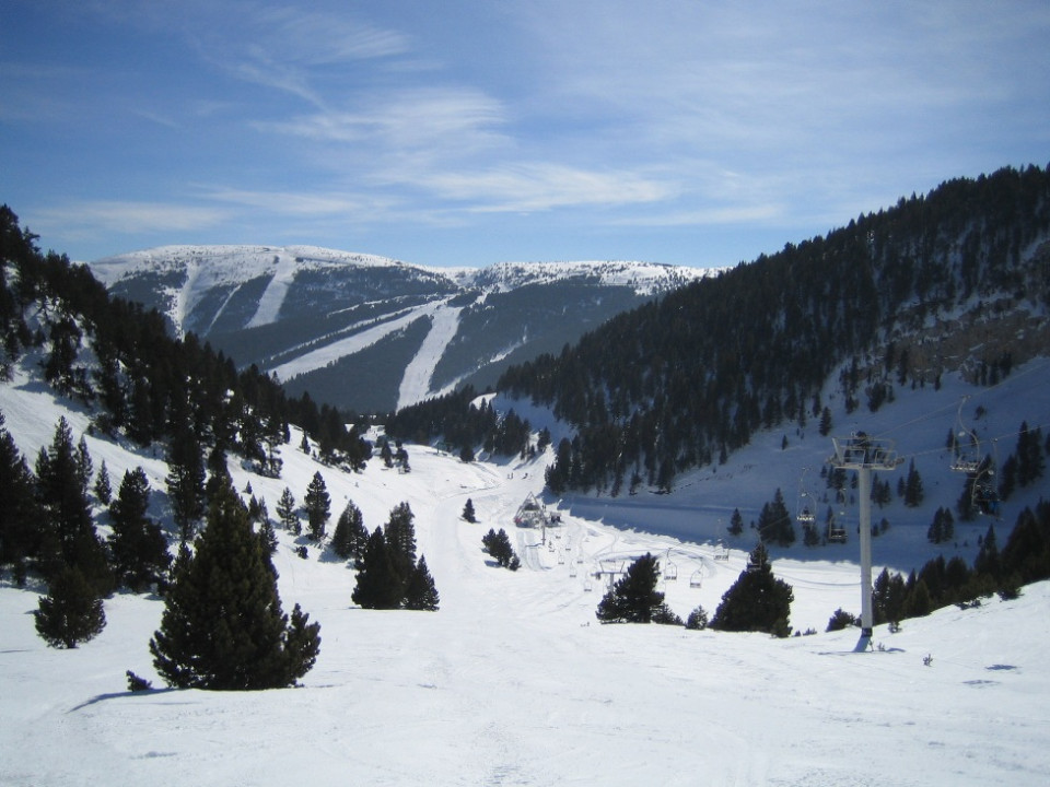 Slopes at Port del Comte.