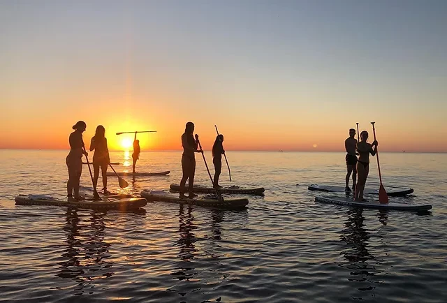 日落桨冲浪课程