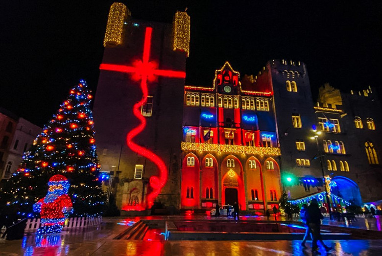 纳博讷的圣诞市场